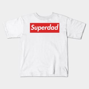 Superdad T shirt, T shirt for your dad. Kids T-Shirt